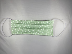 Cloth masks - Green and White